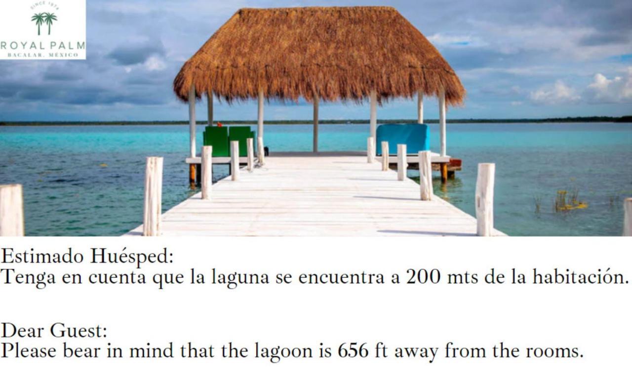 Royal Palm Bacalar Cabanas & Lagoon Club الغرفة الصورة