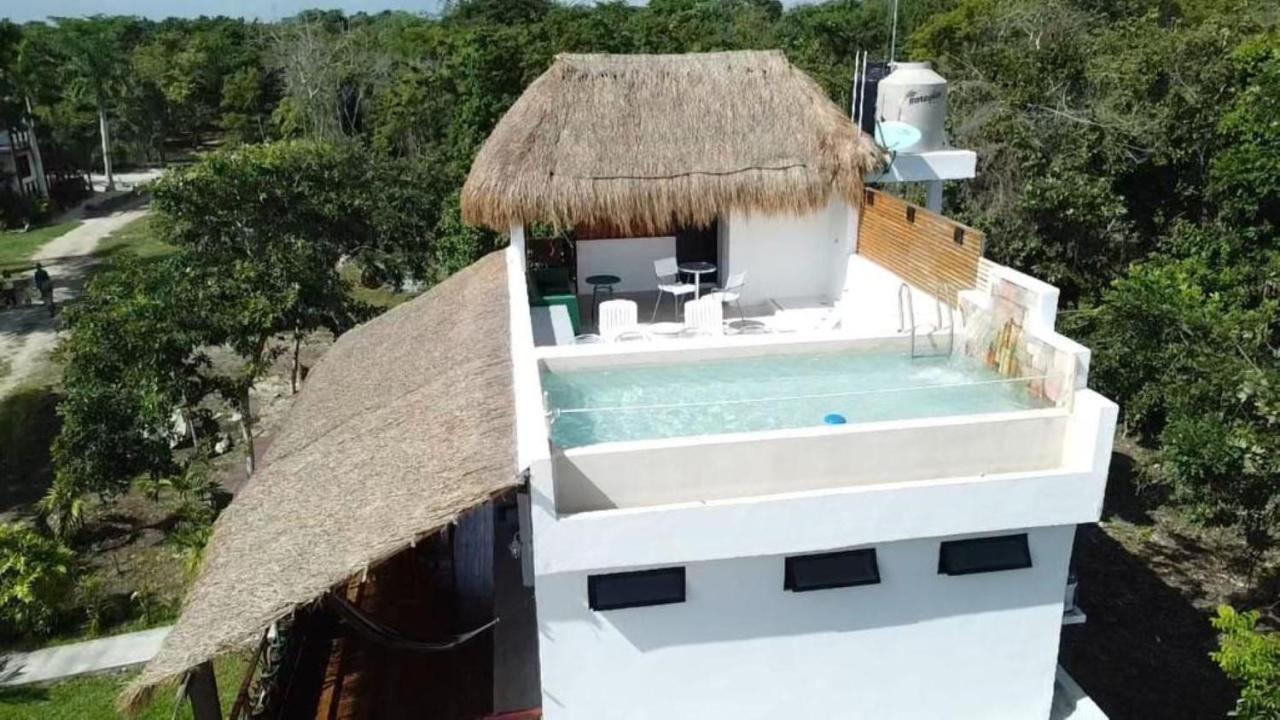 Royal Palm Bacalar Cabanas & Lagoon Club المظهر الخارجي الصورة